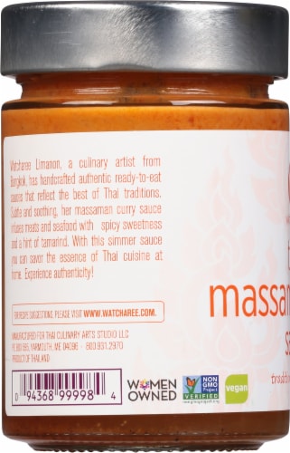 Watcharee's® Vegan Thai Massaman Curry Sauce Perspective: left
