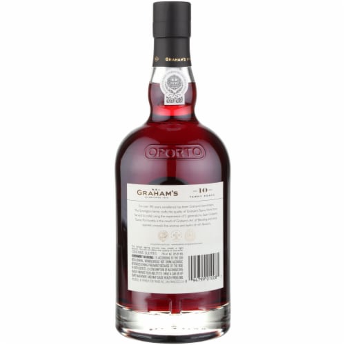 Graham's Tawny Portugal Port Wine Perspective: left