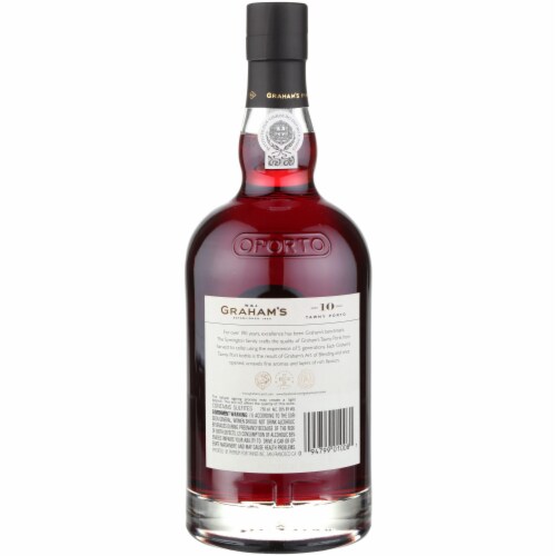 Graham's Tawny Portugal Port Wine Perspective: left