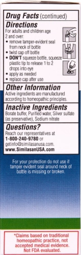 Similasan® Dry Eye Relief™ Eye Drops Perspective: left