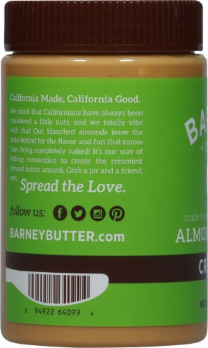 Barney Butter® Crunchy Almond Butter Perspective: left