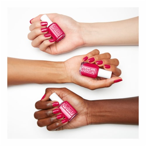 Essie Salon-Quality Vegan Nail Polish Watermelon Perspective: left