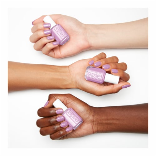 Essie Salon-Quality Vegan Nail Polish Lilacism Perspective: left