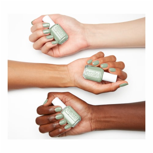 Essie Salon-Quality Vegan Nail Polish Turquoise & Caicos Perspective: left
