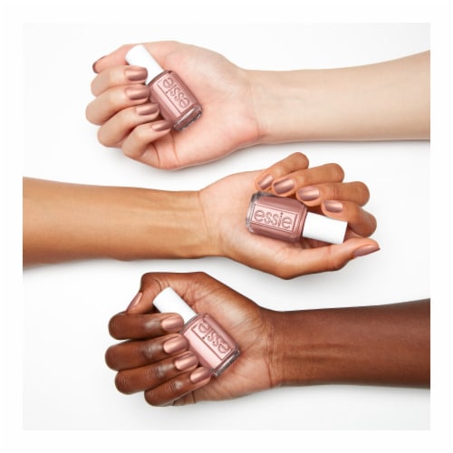 Essie Salon-Quality Vegan Nail Polish Penny Talk Perspective: left