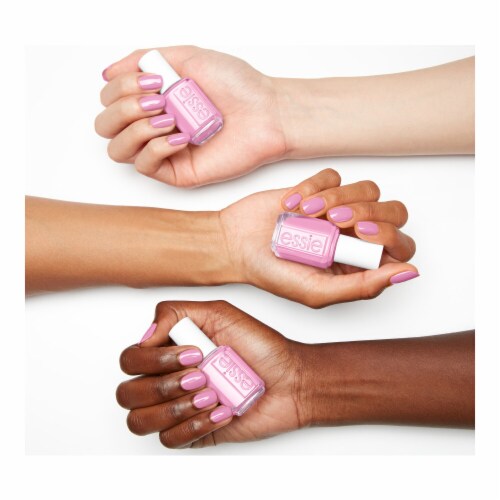 Essie Salon-Quality Vegan Nail Polish Baguette Me Not Perspective: left