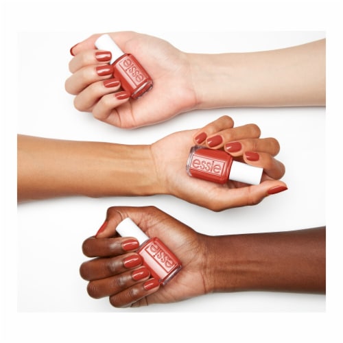 Essie Salon-Quality Vegan Nail Polish Rocky Rose Perspective: left
