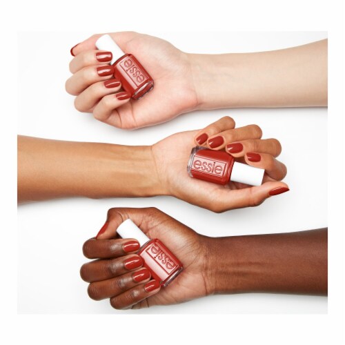 Essie Salon-Quality Vegan Nail Polish Yes I Canyon Perspective: left
