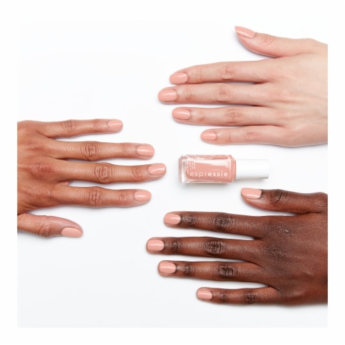 Essie Expressie Vegan Quick-Dry Nail Polish Crop Top & Roll Perspective: left