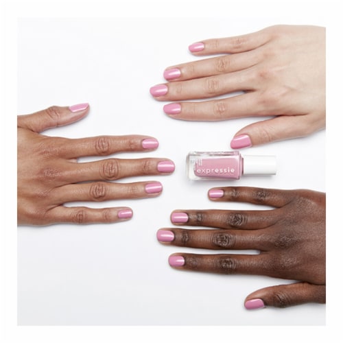 Essie Expressie Vegan Quick-Dry Nail Polish In The Time Zone Perspective: left