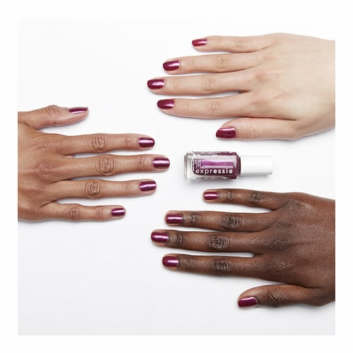 Essie Expressie Vegan Quick-Dry Nail Polish Mic Drop-It-Low Perspective: left