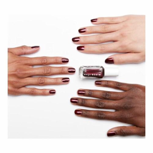 Essie Expressie Vegan Quick-Dry Nail Polish Breaking The Bold Perspective: left