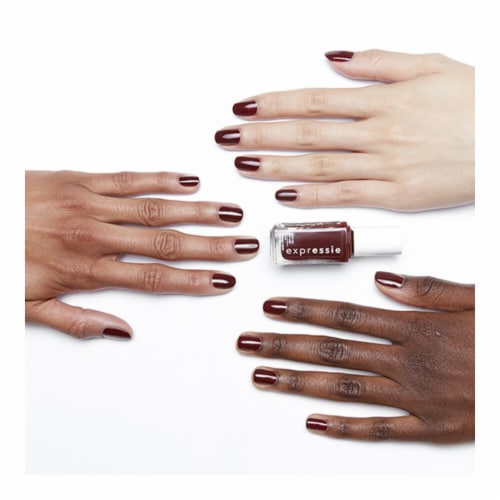 Essie Expressie Vegan Quick-Dry Nail Polish Not So Low-Key Perspective: left