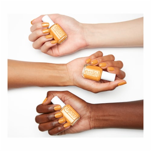 Essie Check Your Baggage Nail Polish Perspective: left