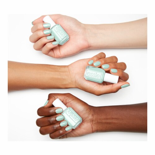 Essie Seas the Day Nail Lacquer Perspective: left