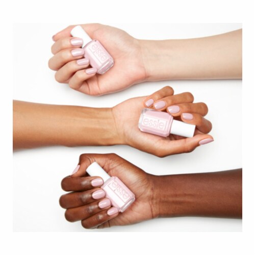 Essie Salon-Quality Vegan Nail Polish Pillow Talk-The-Talk Perspective: left