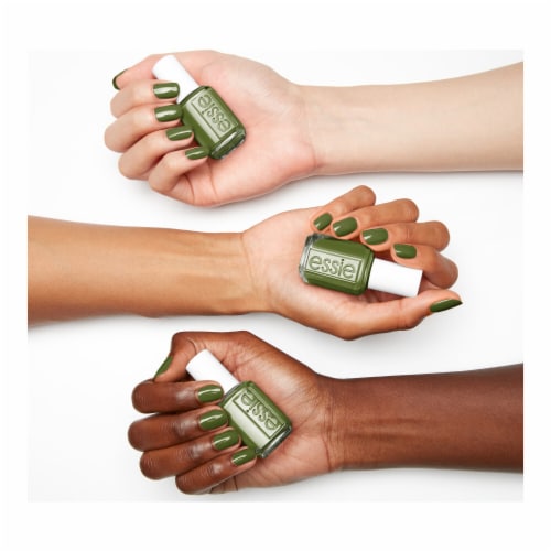 Essie Salon-Quality Vegan Nail Polish Willow In The Wind Perspective: left