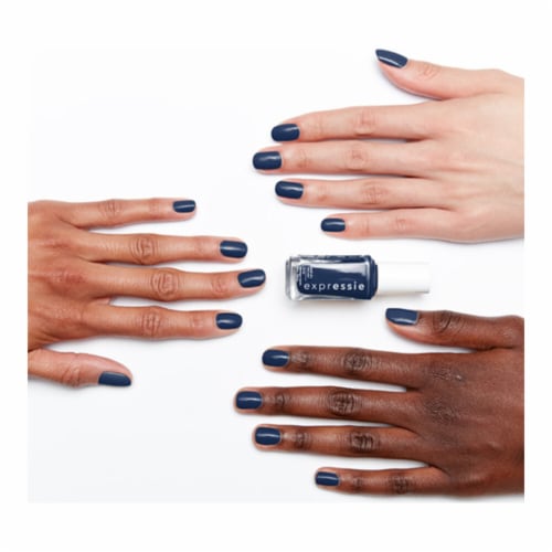 Essie Expressie Vegan Quick-Dry Nail Polish Left On Shred Perspective: left