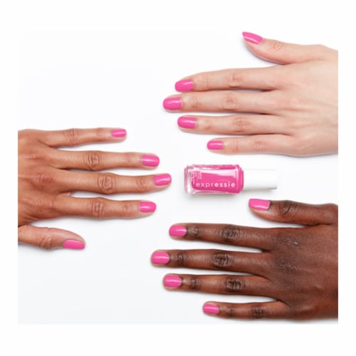 Essie Expressie Vegan Quick-Dry Nail Polish Trick Clique Perspective: left