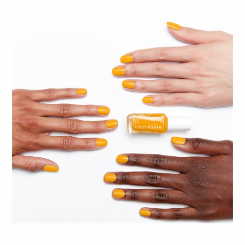 Essie Expressie Vegan Quick-Dry Nail Polish Outside The Lines Perspective: left