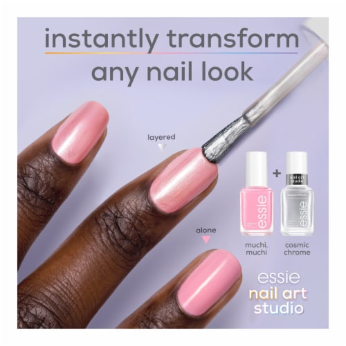 Essie Nail Art Studio Special Effects Vegan Nail Polish Cosmic Chrome Perspective: left