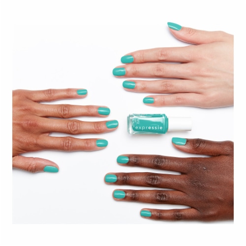 Essie Expressie Vegan Quick-Dry Nail Polish Bring The Beat Perspective: left