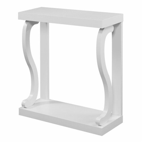 Newport Gramercy Console Table with Shelf Perspective: left