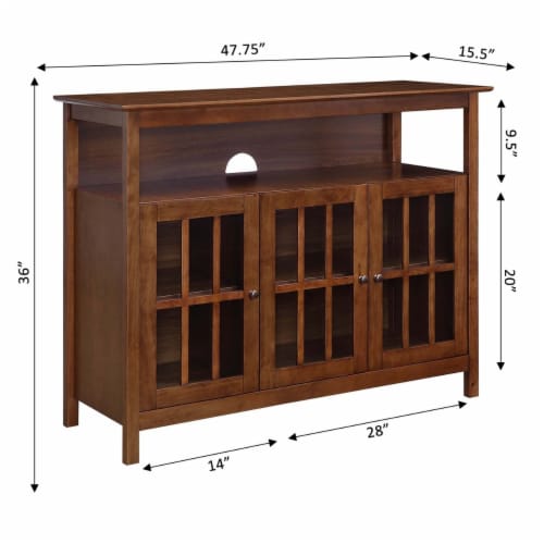 48 inch media shop cabinet