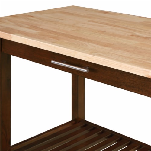 Designs2Go 3 Tier Butcher Block Kitchen Prep Island with Drawer, 1 Ralphs