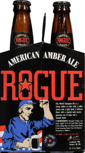 Rogue American Amber Ale Perspective: left
