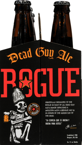 Rogue Dead Guy Ale Perspective: left