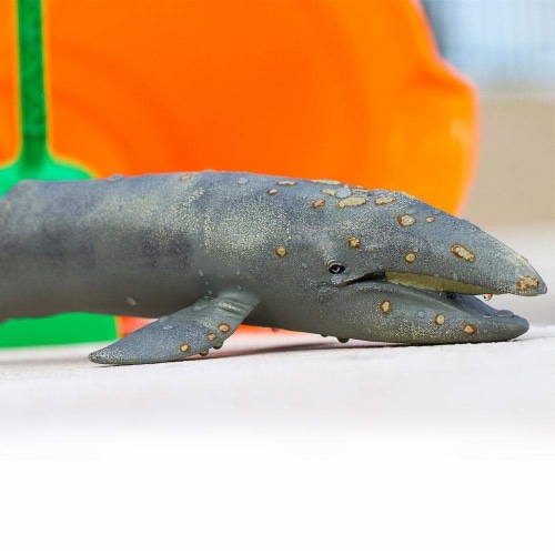 Gray Whale Toy Perspective: left