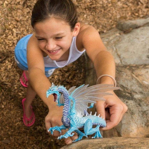 Ice Dragon Toy Perspective: left