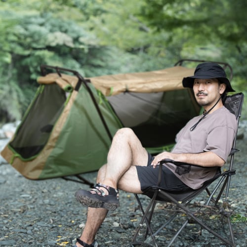 Kamp Rite Original Quick Setup 1 Person Cot Lounge Chair and Tent Green Tan 1 Piece Smith s Food and Drug