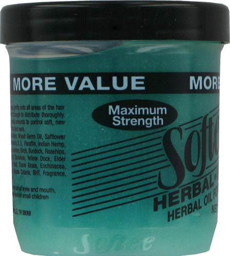 Softee Herbal Gro Oil Formula Perspective: left