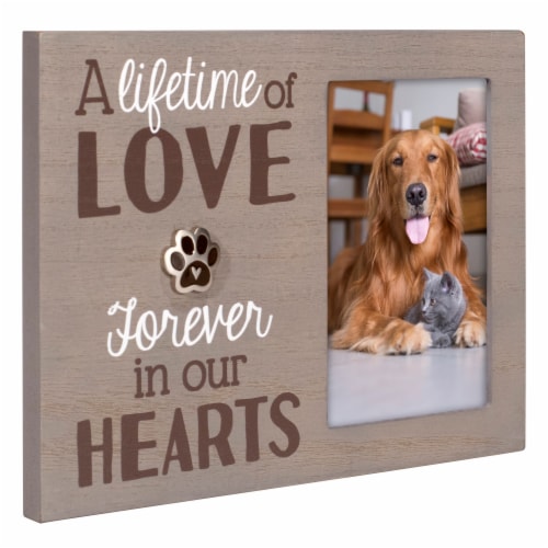 Malden® Pet Remembrance Frame with Paw Perspective: left