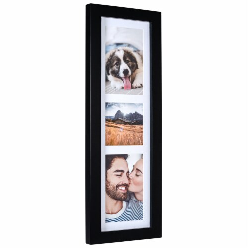 Malden Panel Frame - Black Perspective: left