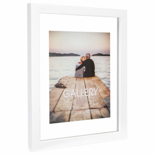 Malden Gallery Collection Frame - White Perspective: left