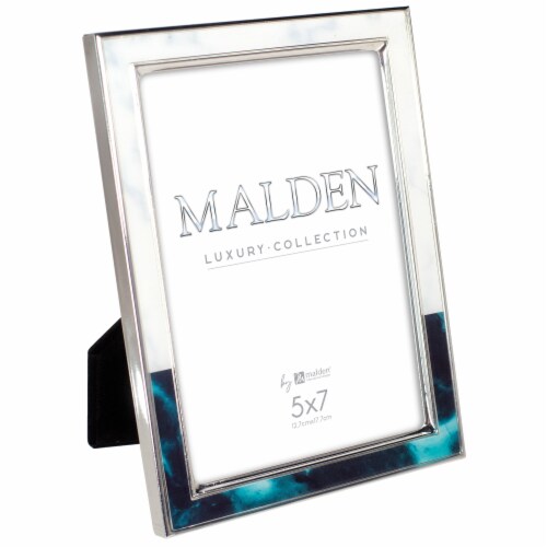 Malden Luxury Collection Photo Frame - Emerald / White Perspective: left