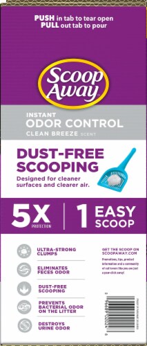 Scoop away extra strength cat litter top