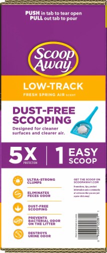 Scoop Away™ Low Track Clumping Fresh Spring Air Cat Litter Perspective: left