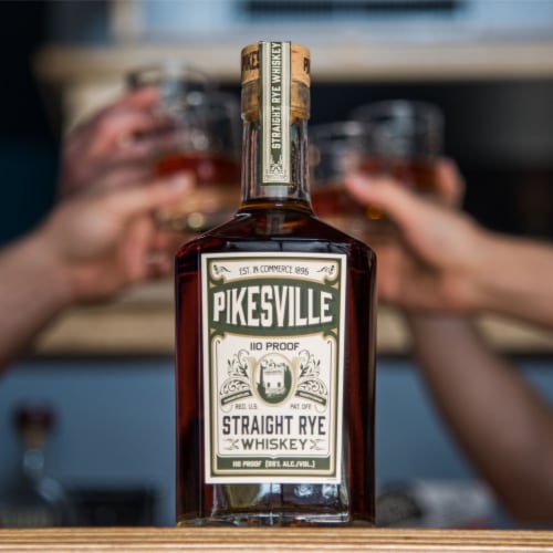 Pikesville Rye 110º Perspective: left