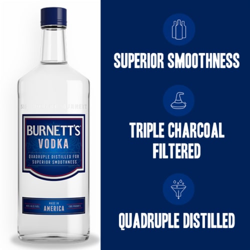 Burnett's Vodka Perspective: left
