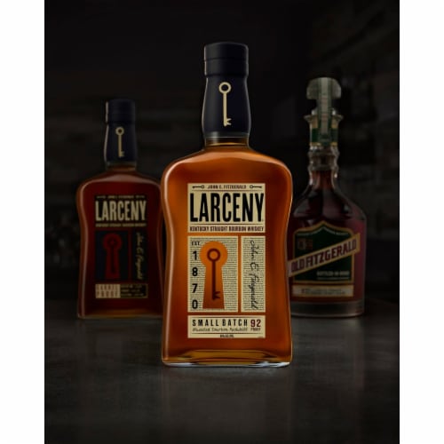 Larceny Barrel Proof Kentucky Straight Bourbon Whiskey Perspective: left