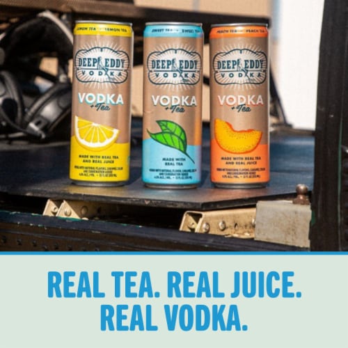 Deep Eddy Vodka + Tea Variety Pack Perspective: left