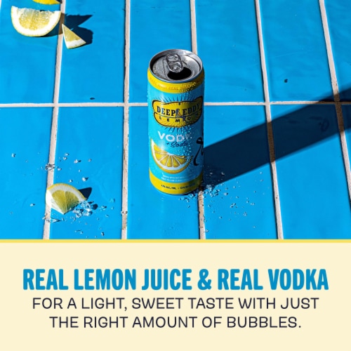 Deep Eddy Lemon Vodka + Soda Perspective: left
