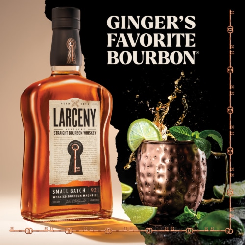 Larceny Small Batch Kentucky Straight Bourbon Whiskey Perspective: left