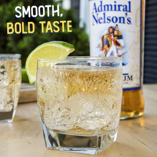 Admiral Nelson's Spiced Rum Perspective: left