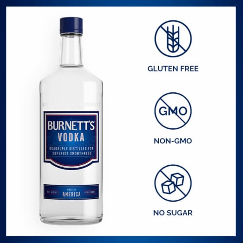 Burnett's Vodka Perspective: left