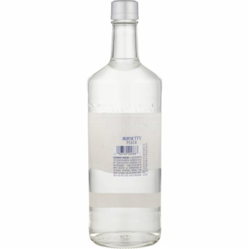 Burnett's Peach Vodka Perspective: left